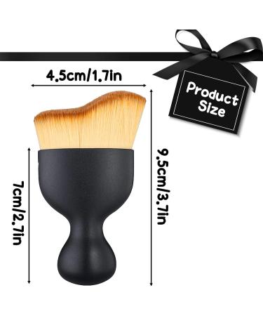 Tanning and Makeup Brush Angled Flat Foundation Brush Fake Tan Brush Contouring Brush Blush Brush for Liquid Foundation Cream or Cosmetics - Buy Online on SooperMarket.com