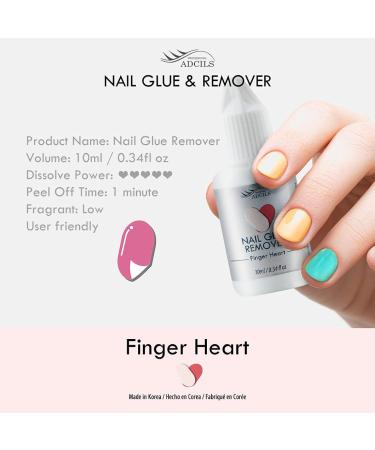 ADCILS PROFESSIONAL Nail Glue Remover 0.34fl oz x 2 - Fake Nail Adhesive & Tip Bond Remover - Buy Online on SooperMarket.com