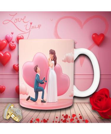 Handicraft Bazarr Best Gift On Propose Day | Valentine Week Gift | Gift For Women Men | Premium Quality Coffee Mug - Buy Online on SooperMarket.com