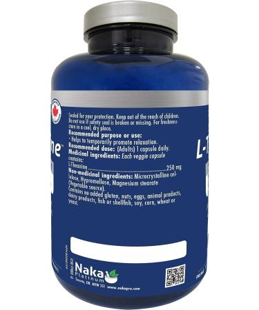 Naka Platinum PRO L-Theanine 250 mg Promotes Relaxation BONUS SIZE 150 Veggie Caps (120+30 FREE) 150 count (Pack of 1) - Buy Online on SooperMarket.com