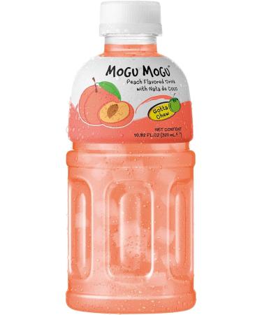 Mogu Mogu Peach Flavoured Drink with NATA De Coco 320ml