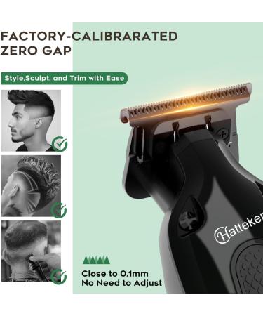 Buy Hatteker Professional Hair Clippers for Men | Cordless Clippers & Trimmers Set | Rechargeable Beard Trimmer - International Shipping Available - Buy Online on SooperMarket.com