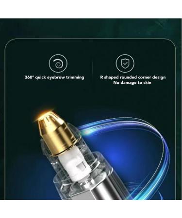 Electric Eyebrow Trimmer 2 in 1 Fast Charging Portable Heated Eyelash Curler for Home Use - Buy Online on SooperMarket.com