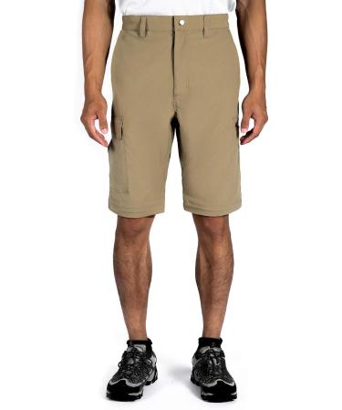 Wespornow Men's Convertible Hiking Pants - Quick Dry Lightweight Cargo Pants for Outdoor Fishing Safari - Khaki X-Large - Buy Online on SooperMarket.com