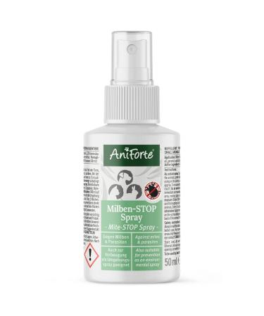 AniForte mite spray for dogs cats house and farm animals 50 ml - anti -syllable spray for effective defense against insects parasites & vermin mite stop & mite protection in mite infestation