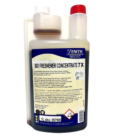 Bio Freshener Concentrate 1 Litre Antibacterial Multi Purpose Sanitiser Surface Natural Organix Cleaner
