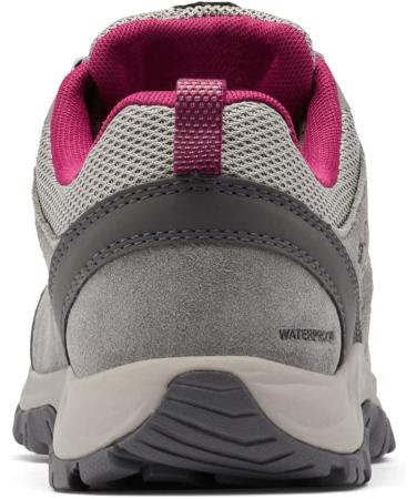 Columbia Redmond III WP Women's Waterproof Hiking Shoes - EU Size 38 - Ti Titanium & Red Onion - Buy Online on SooperMarket.com