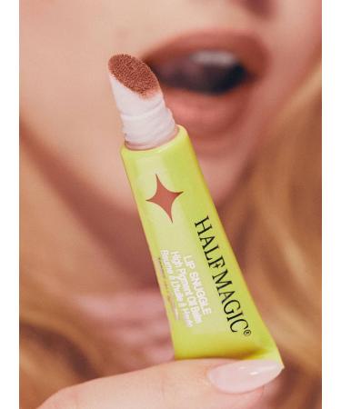 HALF MAGIC Lip Snuggle High Pigment Oil Balm - Say Purr (Nude Pink Taupe) | Shop Now for International Shipping - Buy Online on SooperMarket.com