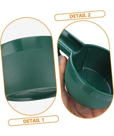 Plafope Antique Razor Shell Soap Bowl | Small Shaving Container & Cup Handle | Ideal for Men's Grooming - Buy Online on SooperMarket.com