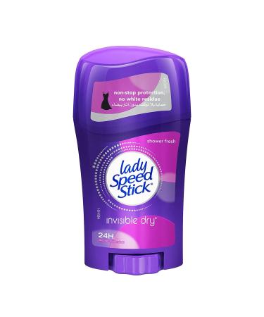 Lady Speed Stick Anti-Perspirant & Deodorant Invisible Dry, Shower Fresh Scent - 1.4 oz (39.6g) - Buy Online on SooperMarket.com