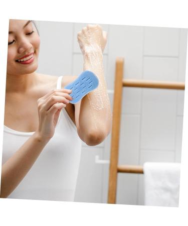 Beavorty 2pcs Silicone Body Bath Brush Set for Gentle Exfoliation and Deep Cleaning - Buy Online on SooperMarket.com