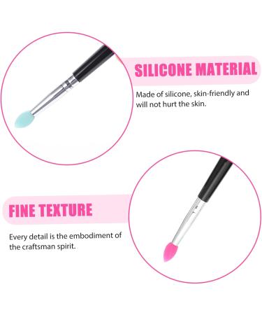 PLAFOPE 15 Pcs Silicone Eyeshadow Brush Lipstick Applicator Makeup Glitter Lipstick - Buy Online on SooperMarket.com