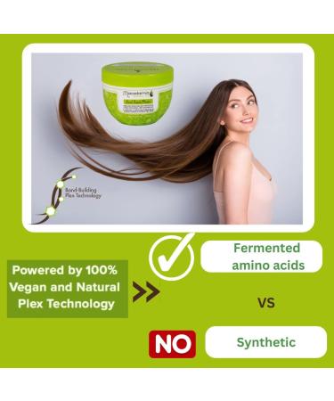 Macadamia Bond Repair Masque 236ml | Revive & Strengthen Damaged Hair | Fermented Aminoacids, Macadamia Oil, Argan Oil, Sunflower Oil - Buy Online on SooperMarket.com