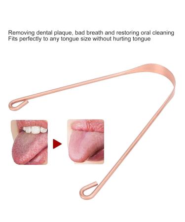 Ankroyu Pure Copper Tongue Scraper | Ultimate Oral Hygiene & Bad Breath Removal - Buy Online on SooperMarket.com