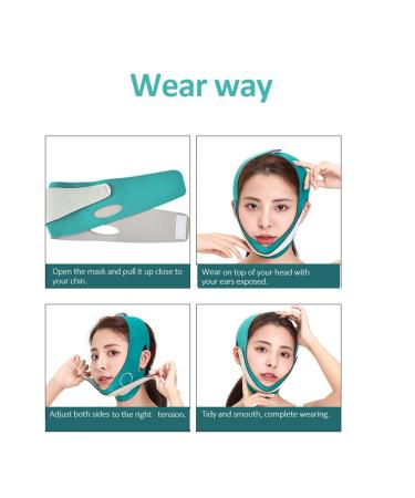Face Lifting Belt - Double Chin Reducer & V-Shaped Slimming Bandage for a Defined Jawline - Shop Now - Buy Online on SooperMarket.com