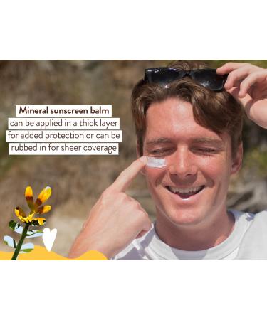 Babo Botanicals Swim&Sport Mineral Sunscreen Balm SPF50 | Zinc Oxide | Face & Body | All Ages | Dermatologist Tested | Cruelty-Free | Fragrance-Free | Water Resistant | 2 oz - Buy Online on SooperMarket.com