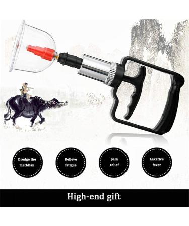 LIANGJUANG cupping set silicone cupping therapy set lure cupping therapy sets wood therapy massage tools kit Relieve Low Back Pain Blood Circulation Beautiful Packaging Non-Glass Chinese Health Vacuum - Buy Online on SooperMarket.com