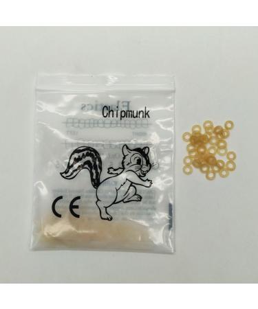 100PCS/Bag Dental Orthodontic Intraoral Elastic Rubber Bands Chipmunk Orthodontic Supply for Braces(1/8" 3.5 Oz) - Buy Online on SooperMarket.com