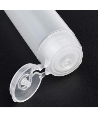 18 Pack 30ml TSA Approved Squeeze Bottles for Liquids - Travel Size Makeup Toiletry Containers with Flip Caps - Leak-Proof Refillable Cosmetic Bottles - Buy Online on SooperMarket.com