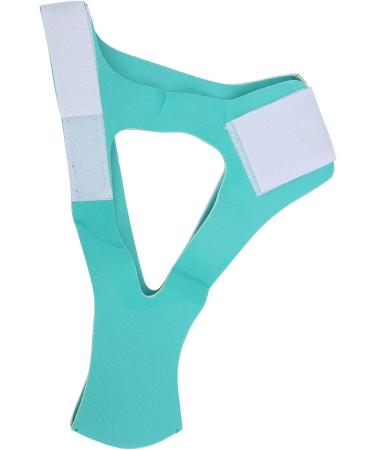 Adults Breathable Anti-Snoring Chin Strap with Jaw Support Belt - Blue Green - Buy Online on SooperMarket.com