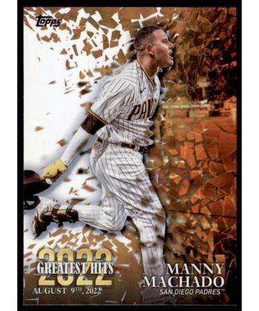 2023 Topps 2022 Greatest Hits #22GH-15 Manny Machado San Diego Padres Baseball Trading Card