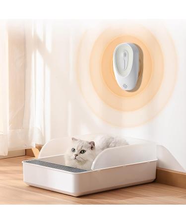 Holzsammlung Cat Litter Deodorizer Auto On/Off Freshener Pet Litter Boxes Odor Remover Air Purifier Genie with Aromatherapy Compartment Smart Sensor System Rechargeable Smell Eliminator Machine #015 - Buy Online on SooperMarket.com