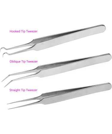 Blackhead Remover Comedone Extractor 3 in 1 Professional Stainless Skin Acne Blemish Whitehead Popping Removing Surgical Tools Set Silver( ) - Buy Online on SooperMarket.com