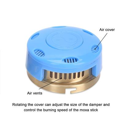 Buy Copper Moxa Box for Moxibustion | Moxibustion Tank & Wormwood Mugwort Sticks - International Shipping - Buy Online on SooperMarket.com