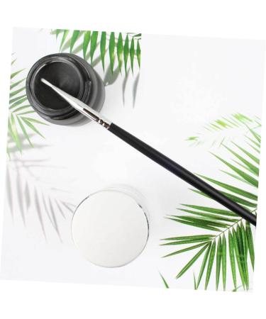 PLAFOPE 6pcs Long Handle Eyeliner Brush Liner Brush for Eyes Angled Bent Eyeliner Brush Eye Makeup Brush - Buy Online on SooperMarket.com