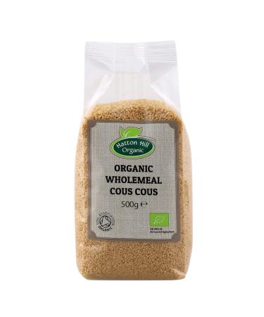 Organic Wholemeal Cous Cous 500g by Hatton Hill Organic - Free UK Delivery