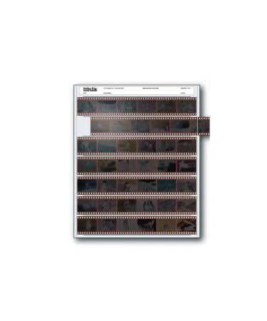 Print File 35mm Size Negative Pages Holds Seven Strips of Six Frames, Pack of 100