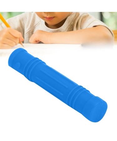 Buy Silicone Caustic Pencil Attachments - Safe Baby Bite Ring Pacifier & Sensory Cheese Stream for All Ages | Blue Saber Pen Set - Buy Online on SooperMarket.com