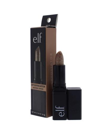 e.l.f Lip Exfoliator: Smoothing & Conditioning Brown Sugar Scrub with Vitamin E & Shea Butter - 0.32 Oz - Buy Online on SooperMarket.com