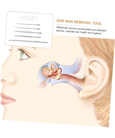Healeved 4 Sets Stainless Steel Ear Pick Tool Kit for Earwax Removal and Cleaning - Buy Online on SooperMarket.com