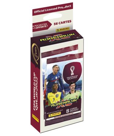 Panini 004287KBF7 World Cup FIFA Qatar World Cup 2022 Adrenalyn XL Blister 6 + 1 Bag Random