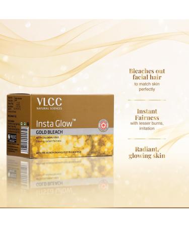 VLCC Insta Glow Gold Bleach Salon 342Gm - Buy Online on SooperMarket.com