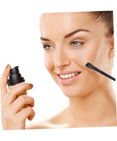 PLAFOPE 12pcs Practical Eyeliner Brush Eye Liner Makeup Brush Angled Eyebrow Brush Eye Liner Brush 15.5x1.2x0.6cm Black - Buy Online on SooperMarket.com
