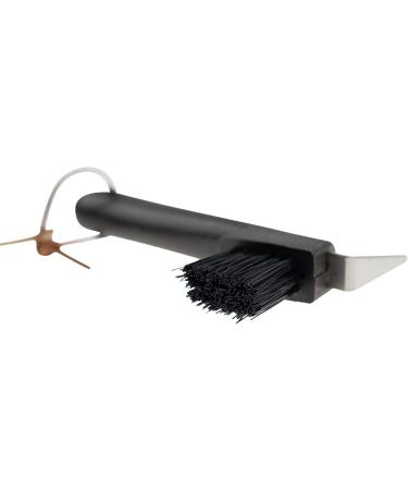 Animalon 2-in-1 Plastic Hoof Scraper with Stainless Steel Brush | Outdoor Horse Hoof Care Tool in Brown | Essential Hoof Clearer and Picker for Horses - Buy Online on SooperMarket.com