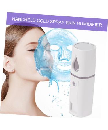 FOYTOKI 2 Pcs Steamer Facial Mister Portable Sprayer Hunidifier Humidifiers Face Moisturizing White - Buy Online on SooperMarket.com