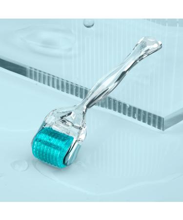 Buy Derma Roller Microneedle 192 Titanium Needles - Crystal Blue Face & Beard Roller for Home Use - Buy Online on SooperMarket.com