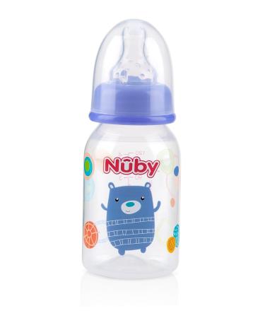 Nuby Printed Non-Drip Bottle  4 Ounce  Colors May Vary - Buy Online on SooperMarket.com