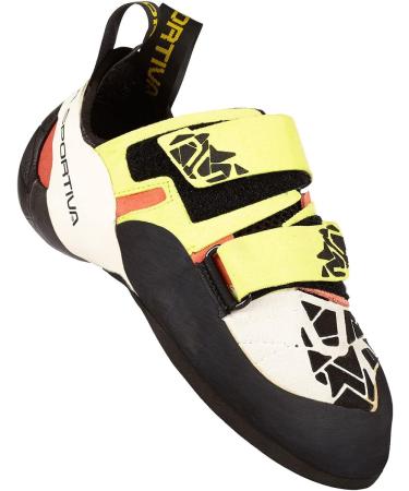 Buy LA SPORTIVA OTAKI Women's Climbing Shoe - Yellow/White 37.5 EU | Sulphur Coral - Best for Performance & Comfort - International Shipping Available - Buy Online on SooperMarket.com