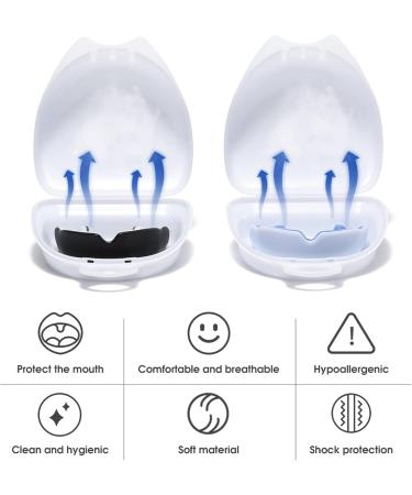 Tooth Protection for Kids Ages 9-15 - 2-Piece Mundsprung Hockey Gear for Boxing MMA Football & Muay Thai - Buy Online on SooperMarket.com