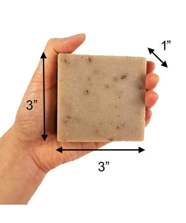 Handmade Fresh Goat's Milk Bar Soap - Oatmeal Honey (3 bars, Economy Pack) - Buy Online on SooperMarket.com
