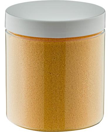 Scrub Salt Apple Cinnamon 300 grams with white lid - set of 6