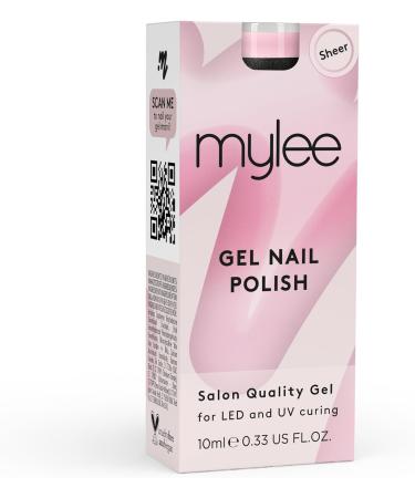 Mylee Gel Nail Polish 10ml Strawberry Milkshake UV/LED Soak-Off Nail Art Manicure Pedicure for Professional Salon & Home Use Pink Range - Long Lasting & Easy to Apply MG0025 - Strawberry Milkshake - Buy Online on SooperMarket.com