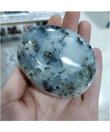 Natural Opal Moss Agate Pocket Palm Folk Crafts Crystals and Stones Garden Decoration Gifts Minerals for Worry Stone Stones (Size : 100-150g) - Buy Online on SooperMarket.com