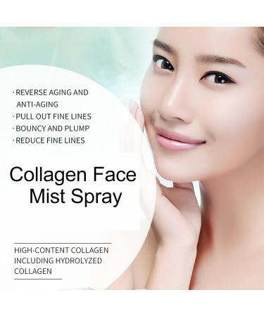 Collagen Face Mist 60ml - Hydrating Moisturizing Spray for Skin Care | Improve Elasticity & Nourish Your Skin - Buy Online on SooperMarket.com