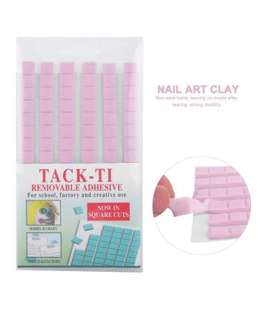 Reusable Professional False Nail Tips - Sticky Adhesive DIY Nail Art Tool for Perfect Manicure - Buy Online on SooperMarket.com