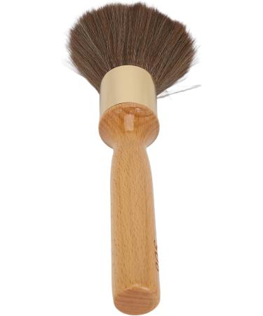 Neck Duster Brush Beech Wood Ergonomic Handle Portable Broken Hair Brush for Barber Large - Buy Online on SooperMarket.com